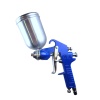 Краскопульт пневматический W-71G, верхний бак 400 мл, алюминий «Maximum» MX 11489
